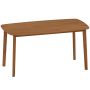 Dining table, 6 seats, Brown, 150 × 76 × 80 cm