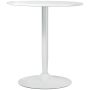 Dining table Homcom 70x70x75cm., white