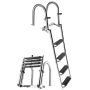 Drabinka do łodzi VEVOR 8053S, 4 stopnie, 48 × 52 × 22 cm