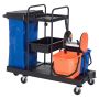 Cleaning trolley Homcom 111x63.3x103cm., various colors