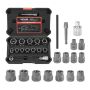 Screw extractor set VEVOR YMWJ16, 16 pieces, 19 × 13 × 5 cm