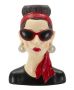 Vase Woman Vase Hollywood B, 21 × 27 × 16 cm