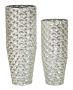 Vase set Silvy, 2 pcs, Ø 37 × 92 cm and Ø 32 × 75 cm