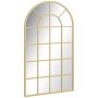 Lustro Homcom 110x65x2,5cm., kolor złoty