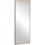 Lustro Homcom 45x125x4,8cm., jasnobrązowe