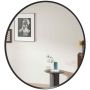 Lustro Homcom 61x1x61cm., czarne