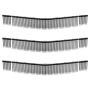 Wymienne szczotki do zamiatarki VEVOR 919-003B, 3 szt., czarne, 75,5 × 10,5 cm