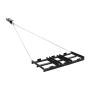 Trailed harrow VEVOR HSPTQ48-20IN, 122 × 50 × 10 cm