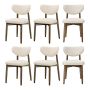VASAGLE kitchen and dining chair set, 2 pcs, 51 × 82 × 50 cm