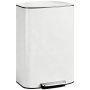 Kitchen trash can, 50 l, white, 45.1 × 62.2 × 36.5 cm