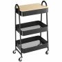 Kitchen trolley, 3 shelves, 45 × 31 × 79.4 cm