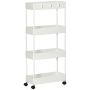 Kitchen trolley Homcom 40x19x90cm., white