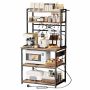 Kitchen shelf VEVOR HBJ-GW-03, 12 hooks, 80 × 161.8 × 40 cm