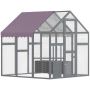 Chicken coop PawHut 168x183x182cm., gray
