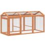 Chicken coop aviary, up to 4 chickens, 156 × 70.5 × 84 cm