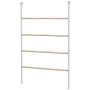 Chicken coop-ladder, 4 perches, 140 × 86 × 2.5 cm