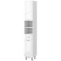 Bathroom cabinet, 1 drawer, White, 30 × 180 × 30 cm