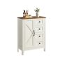 Bathroom cabinet VASAGLE LIRY, 4 drawers, 60 × 80 × 30 cm