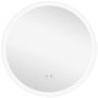 Lustro łazienkowe z oświetleniem LED Kleankin 70x70x3cm., białe