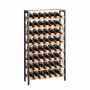 Stojak na wino VEVOR XGLZ-02, 8 poziomów, do 48 butelek, 66 × 23,5 × 119 cm