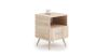 Stolik nocny Logan 53x37x40, beżowy