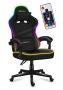Fotel gamingowy HUZARO FORCE 4.4 RGB Czarny