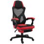 Fotel gamingowy Vinsetto 58x63x122cm., czarno-czerwony