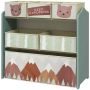 Toy shelf Zonekiz 63x30x66cm., various colors