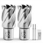 Zestaw noży do wycinania pierścieni VEVOR KD-4-01-A, 4 szt., 25,4 × 25,4 mm