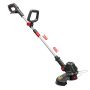 Grass trimmer, battery-powered, Silver, 124 × 19 × 36 cm