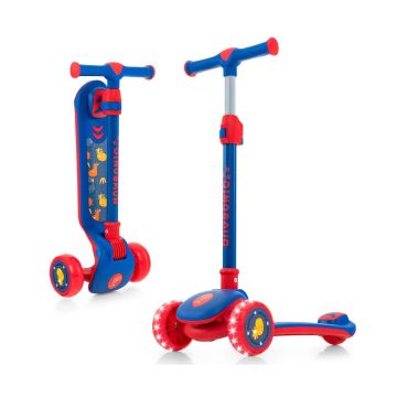 Scooter 60x28x83cm., red/blue