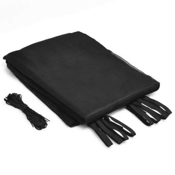 Siatka do trampoliny 427x180cm, czarna