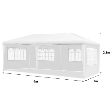 Altana 600x300x250cm, biała
