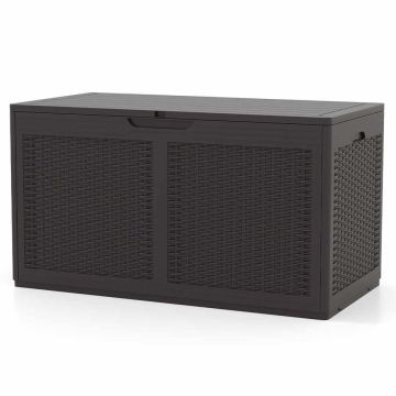 Garden storage box 111x56x61cm., brown