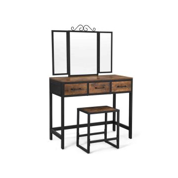 Toaletka w stylu industrialnym RVT02BX