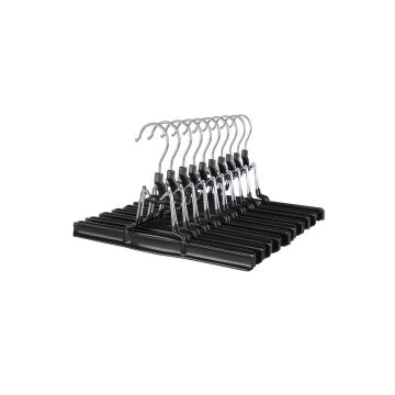 Terminal hangers, 10 pieces, black