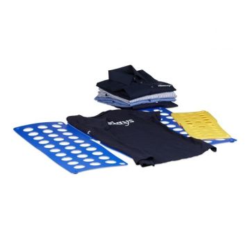 Set of 2 clothes folding boards, blue/yellow