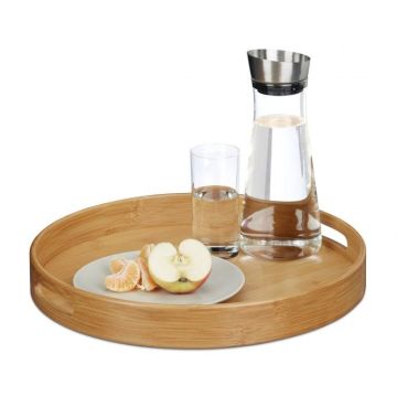 Tray 5x38.5x38.5cm., light brown