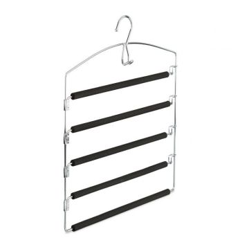 Trouser hanger, black/silver