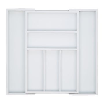 Cutlery tray 5x30x46cm., white