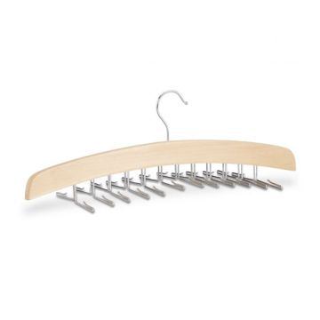 Tie hanger, light brown/silver