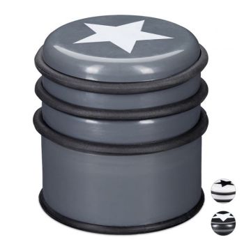 Door stop "Star", dark gray