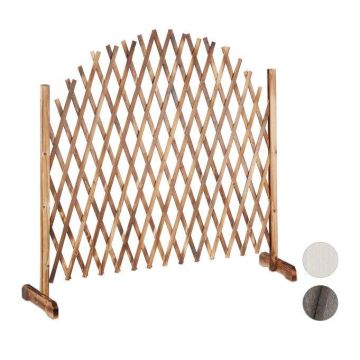 Garden grill 108.5x37x30cm., light brown