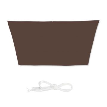 Markiza przeciwsłoneczna 550x400x300x400, brązowa