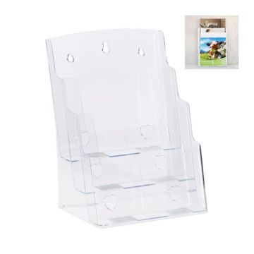 Transparent document stand 33x24.5x20 cm.