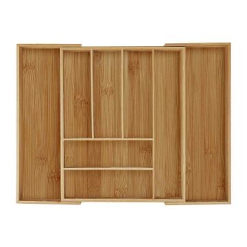 Cutlery tray 6.5x35x43cm., light brown
