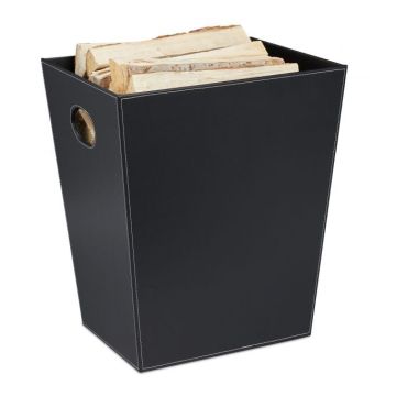 Firewood bag 50x44.5x38cm., black