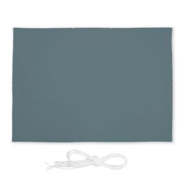 Markiza przeciwsłoneczna prostokątna 450x350cm, szara