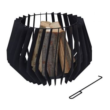 Fire pit 40x60cm., black
