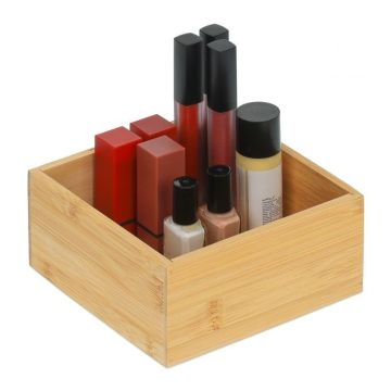 Storage box 7x15x15cm., light brown